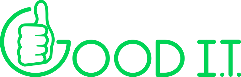 Good I.T. logo—partner supporting TNT Kelowna’s IT hardware reuse and responsible e-waste recycling within our metal recycling program.