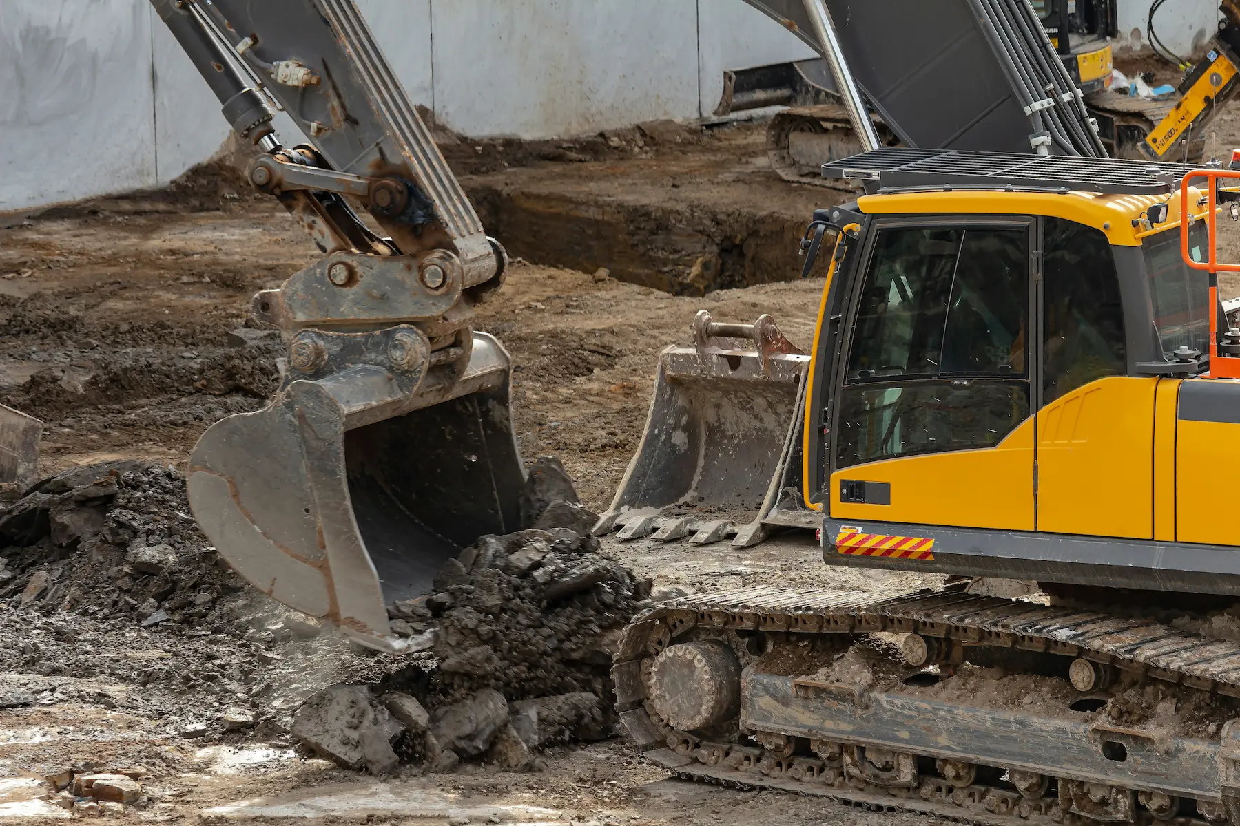 Bulk earthworks and excavation for site development in Kelowna BC