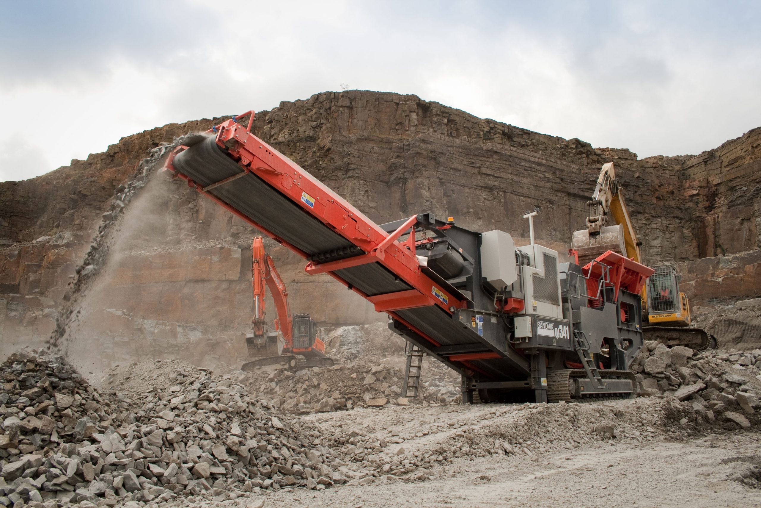 TNT Services mobile crushing & screening in Kelowna