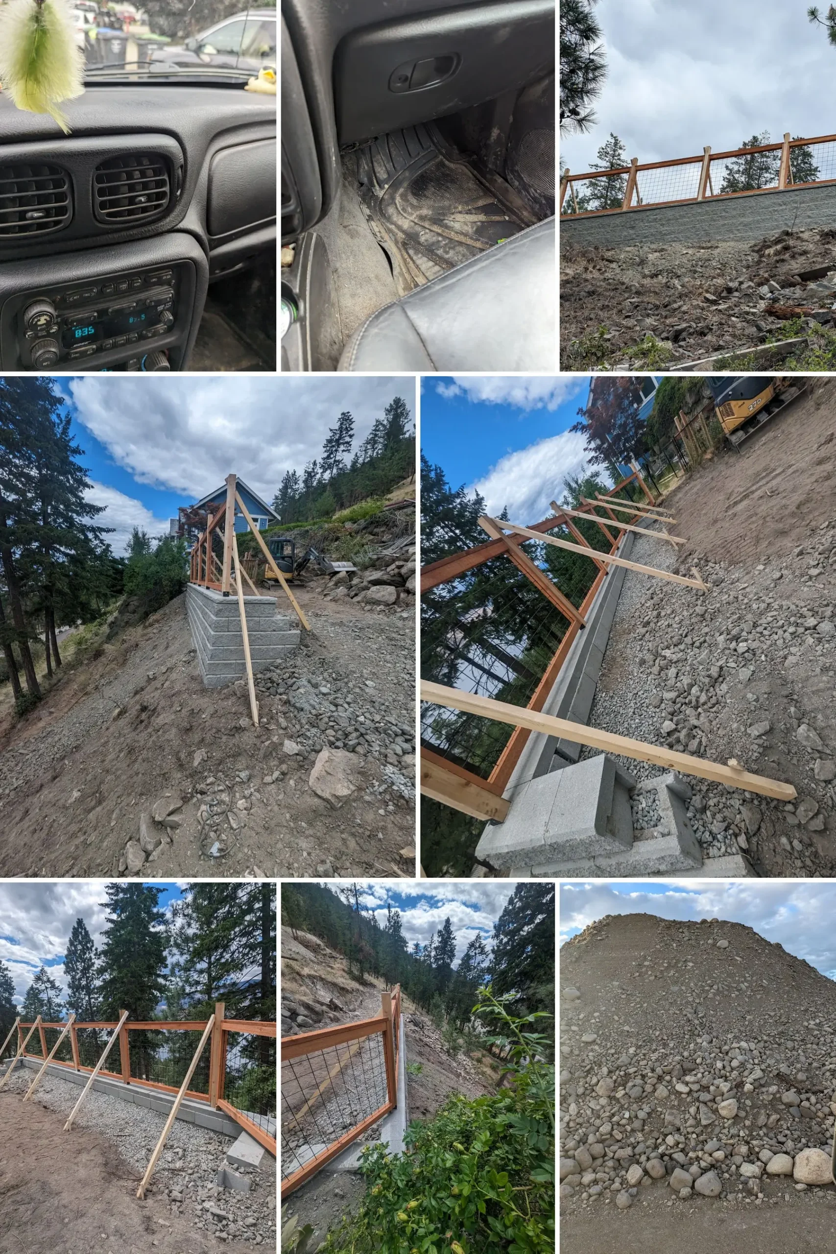 Retaining wall in kelowna